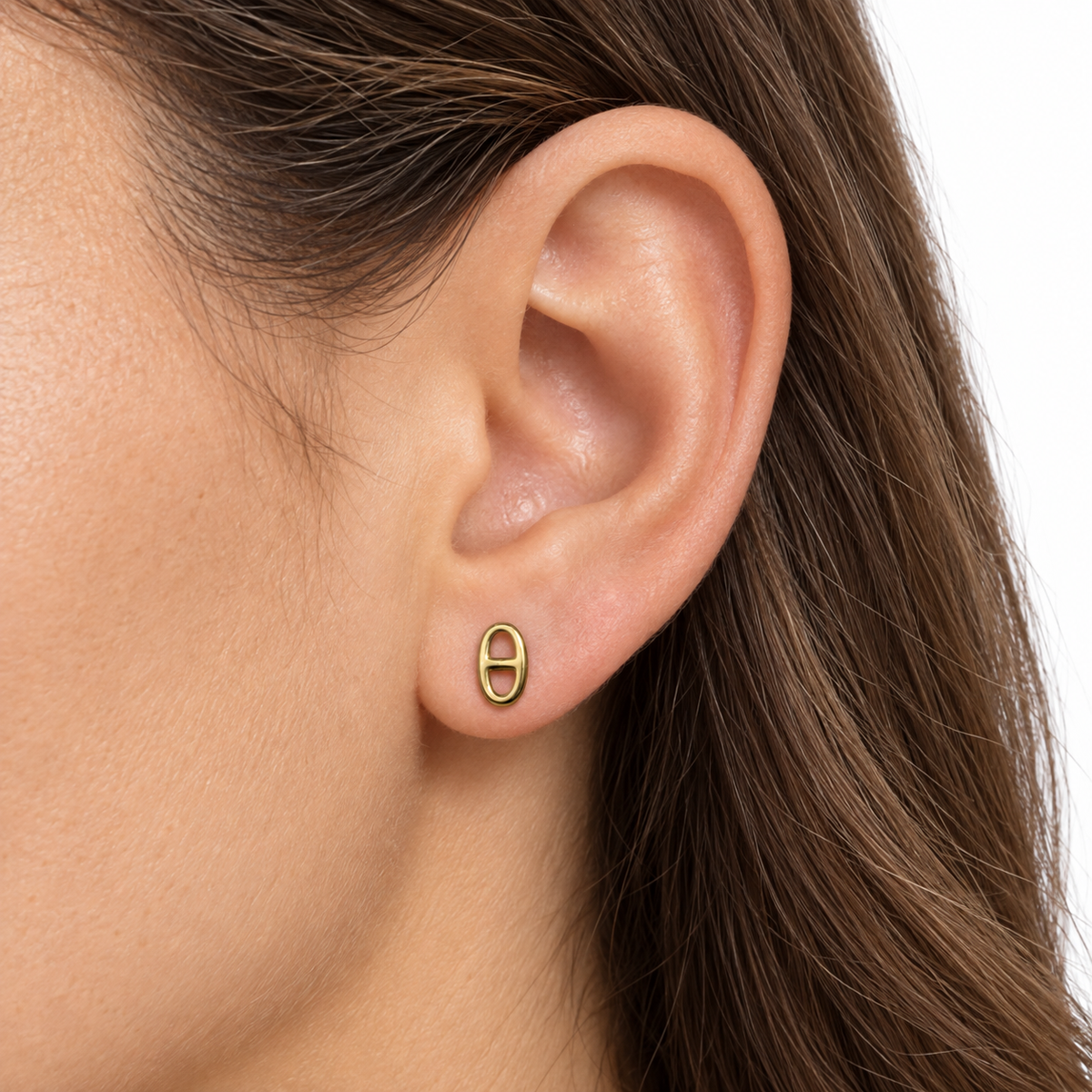 Boucle d'oreille Marine